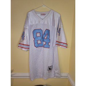 Mitchell & Ness Throwbacks 1977 Houston Oilers Billy Johnson #84 jersey Sz 56